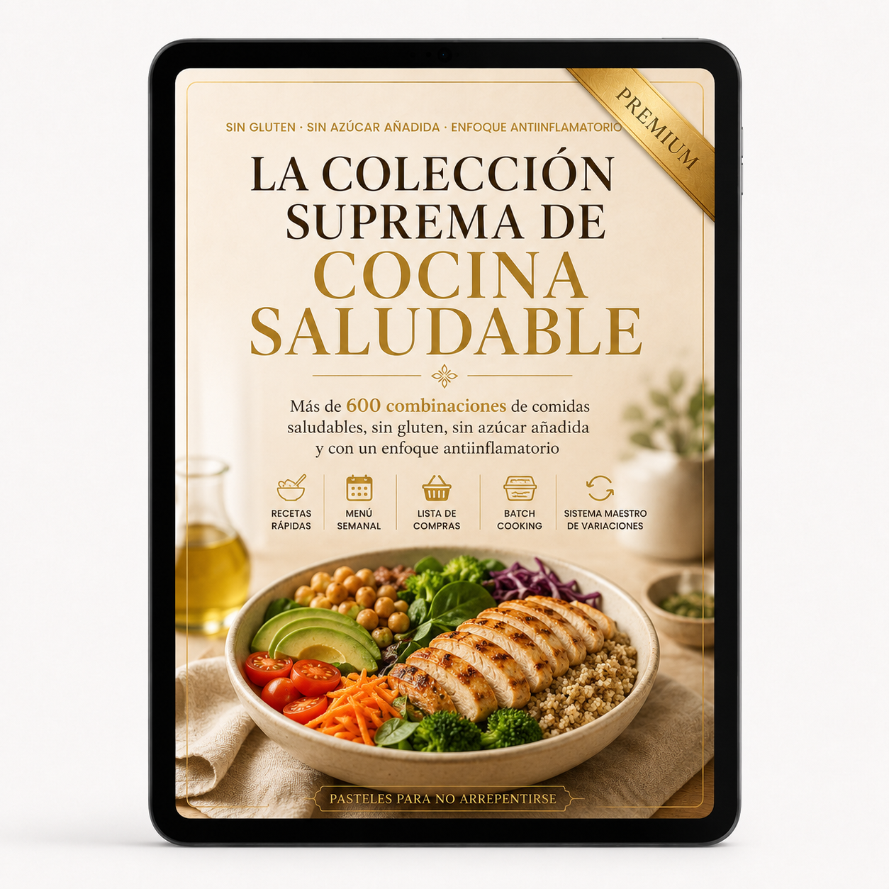 La Colección Suprema de Cocina Saludable | + de 600 combinaciones saludables