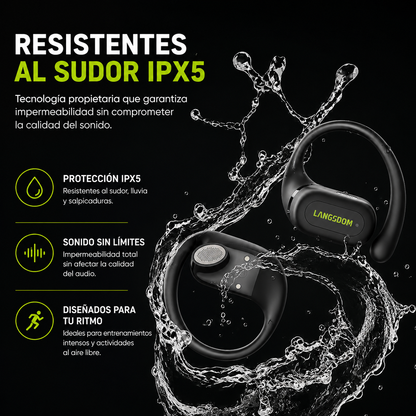 Audifono Langsdom TS19 | Deportivo de Oído Abierto