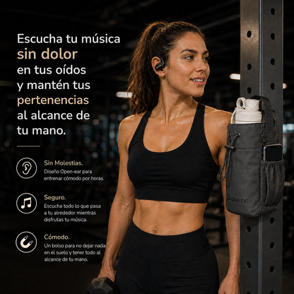 Pack Bolso Magnético Superior + Audífonos Langsdom TS19
